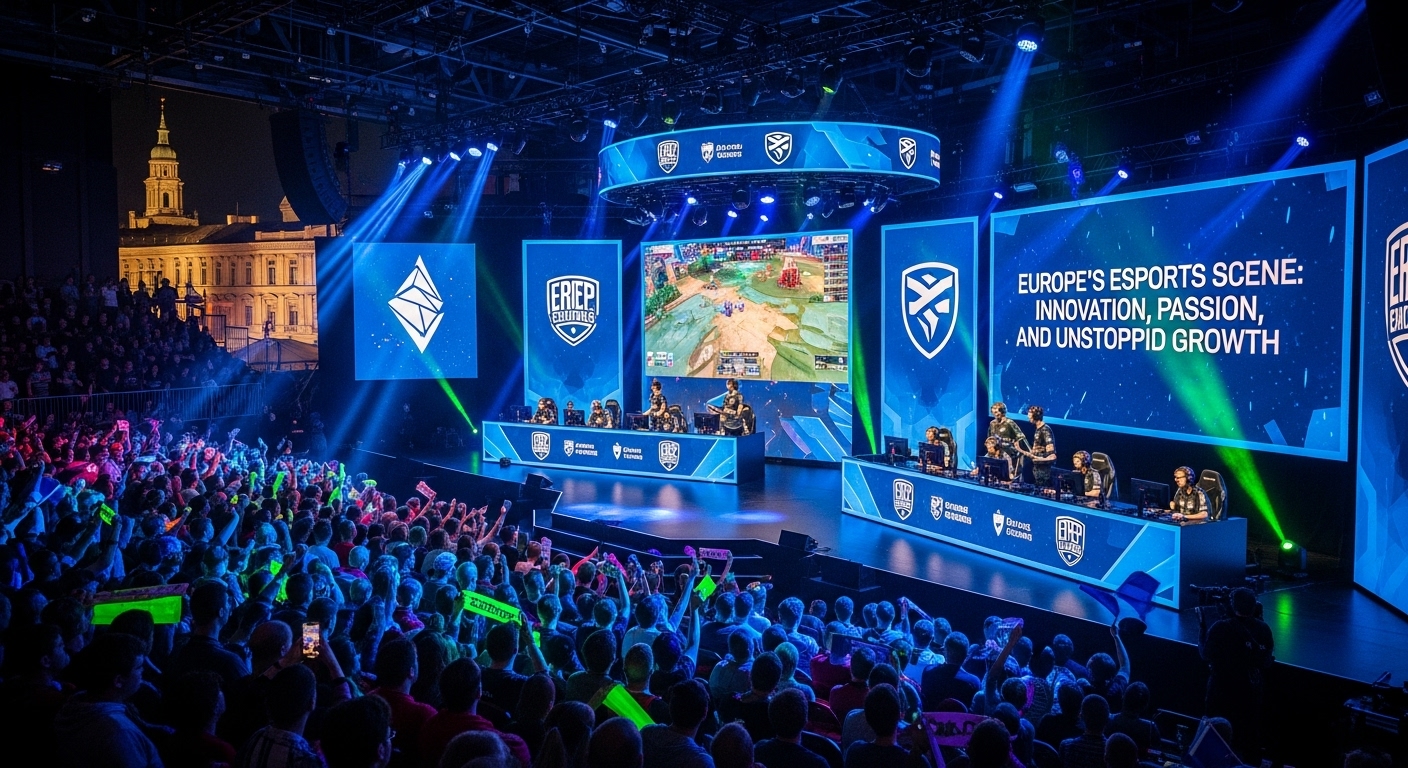 Europe’s Esports Scene: Innovation, Passion, and Unstoppable Growth